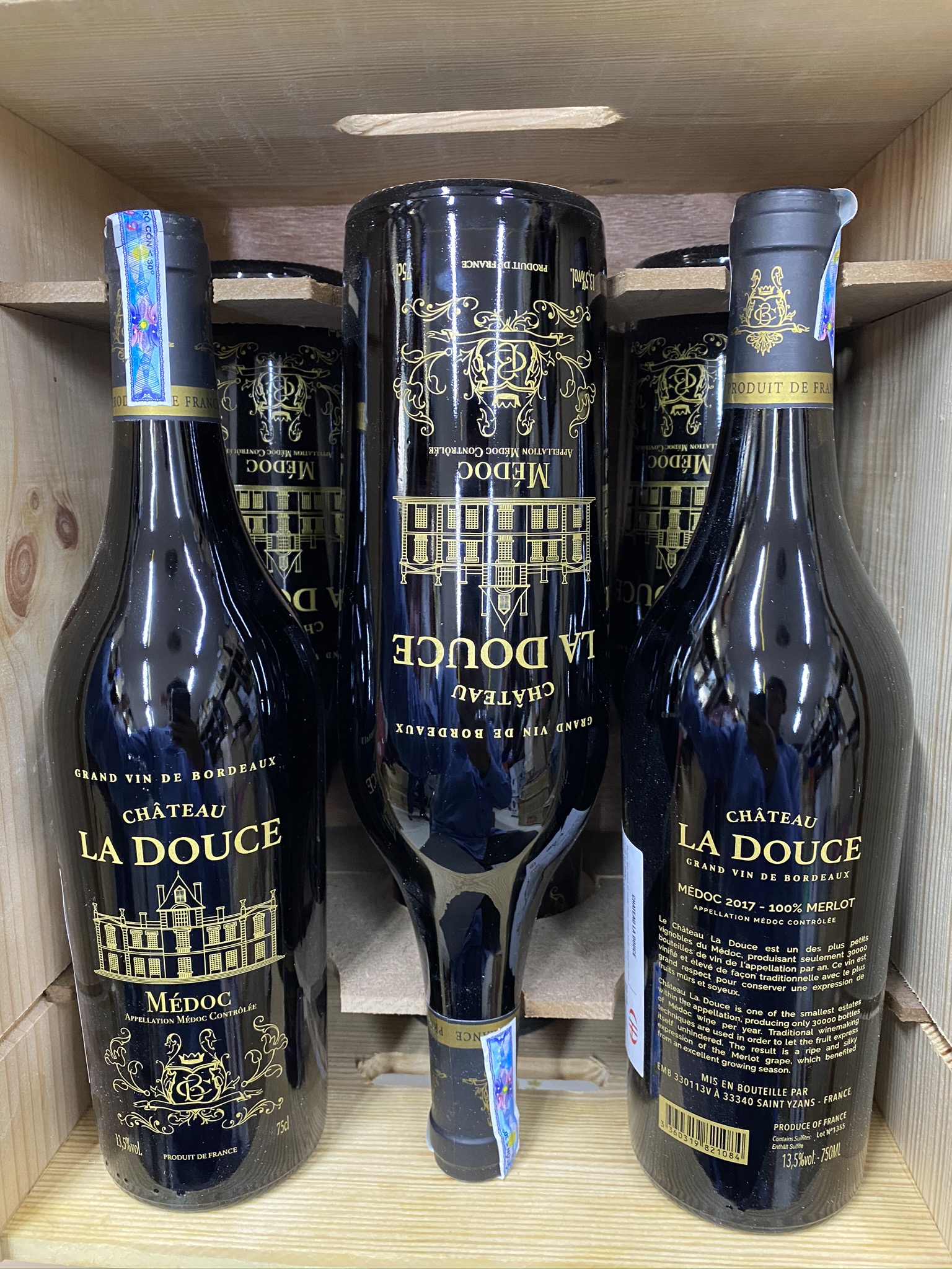 Rượu Vang Pháp La douce Medoc - Hình ảnh 1