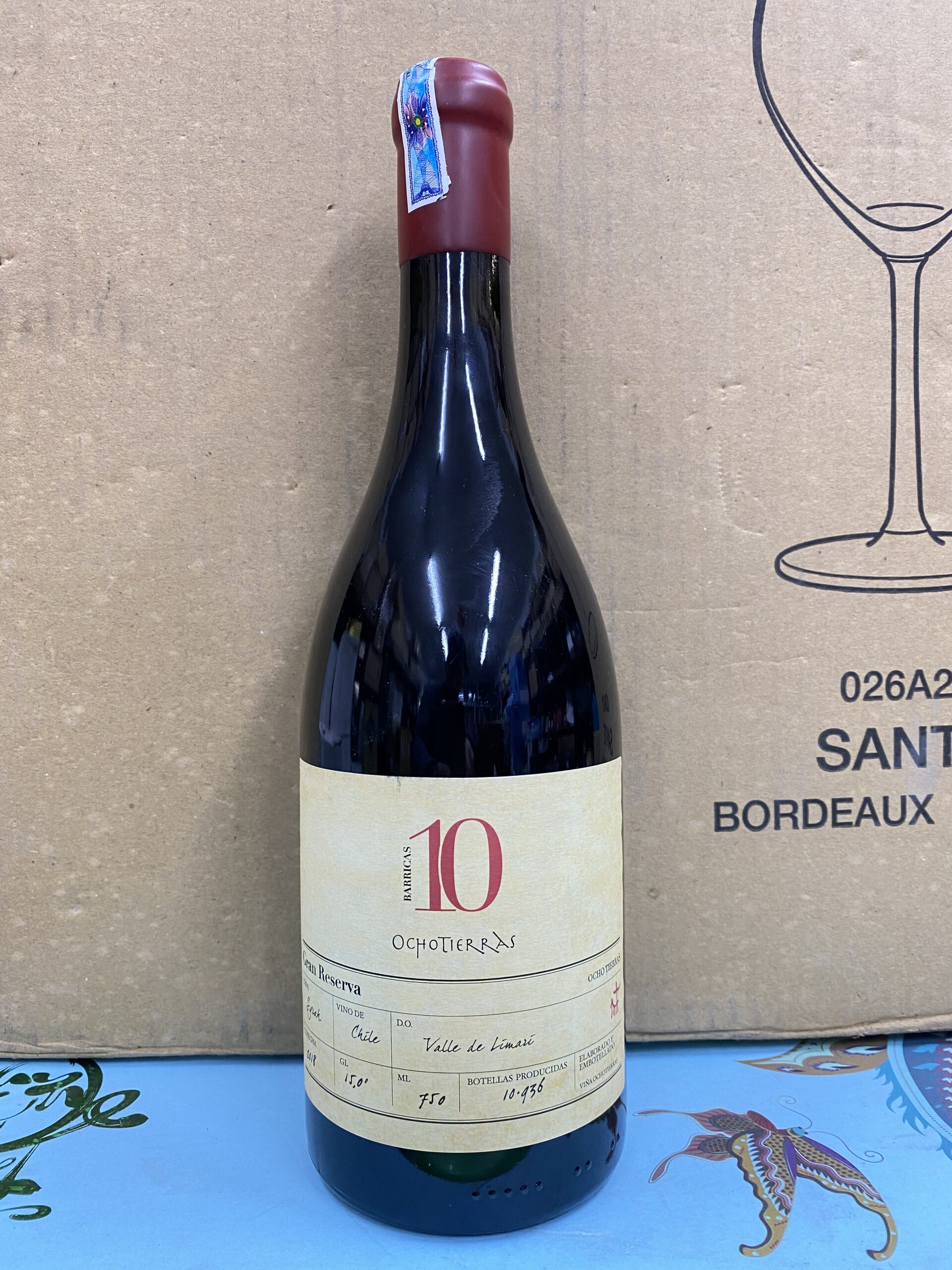 Rượu vang  Chile Ochotierras 10 - Hình ảnh 1