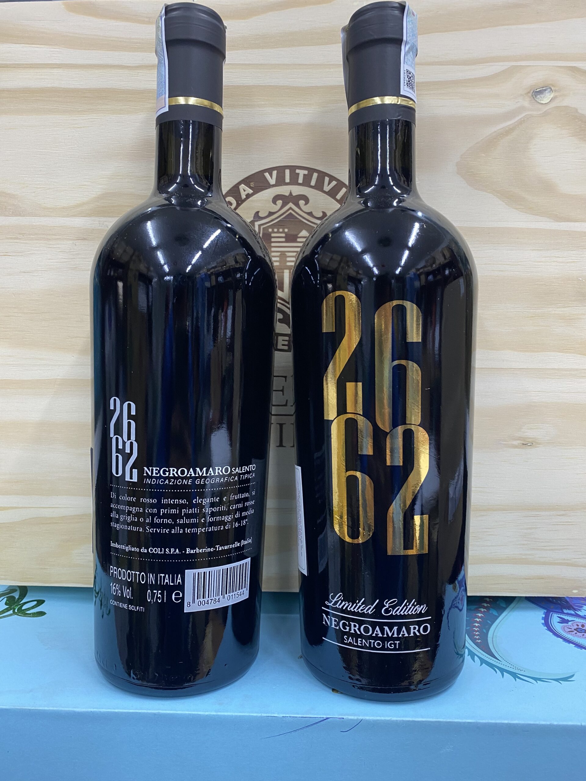 Rượu Vang 26 62 Negroamaro - Hình ảnh 1