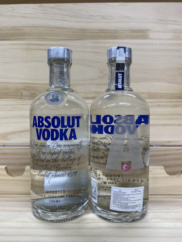 Rượu Vodka Absolut 750ml