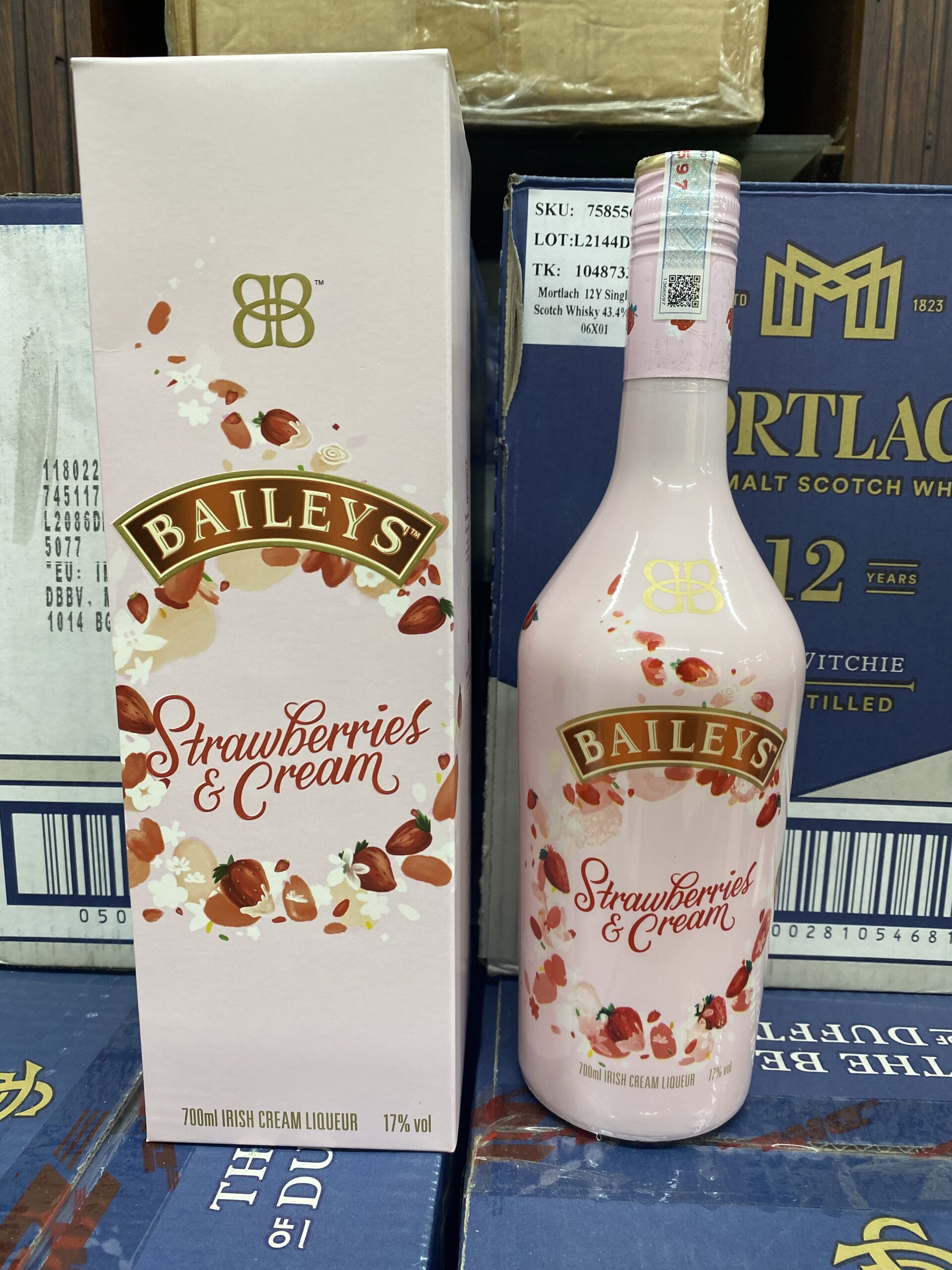 Rượu sữa Baileys dâu Strewberries