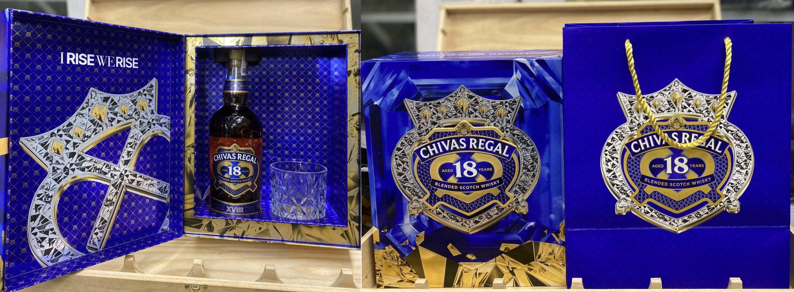 Rượu Chivas Regal  18 Gold Hộp Quà Tết