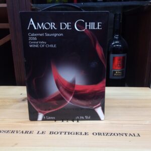 Rượu Vang bịch Amor De Chile 3 Lít