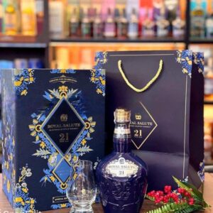 Set rượu Royal Salute (Chivas 21) Hộp quà biếu 2025