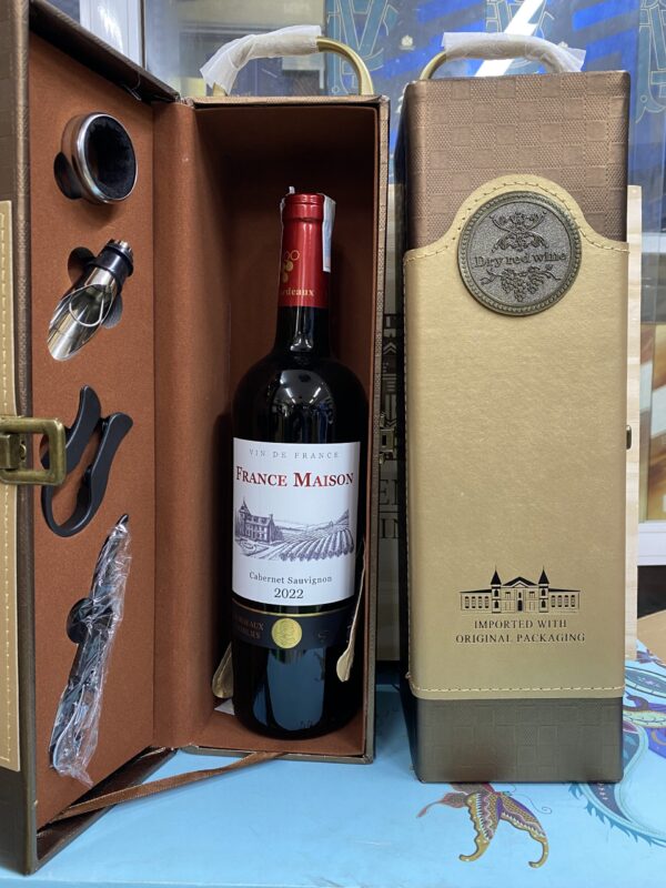 Bộ quà biếu vang Pháp France