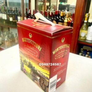 Rượu Vang Bịch Ngọt Montevittori 3000ml