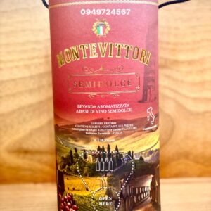 Bịch vang ống ngọt Montevittori 3 Lít