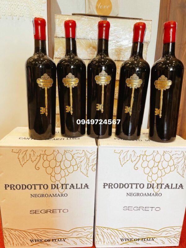 Rượu Vang Segreto Puglia ( Vang Chìa Khoá )