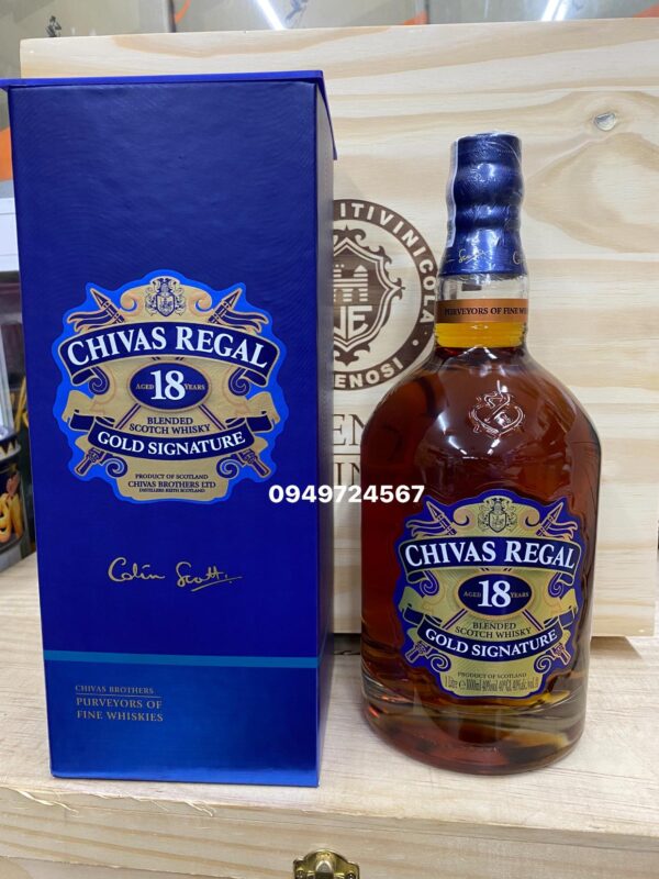 Rượu Chivas Regal Gold 18 1000ml