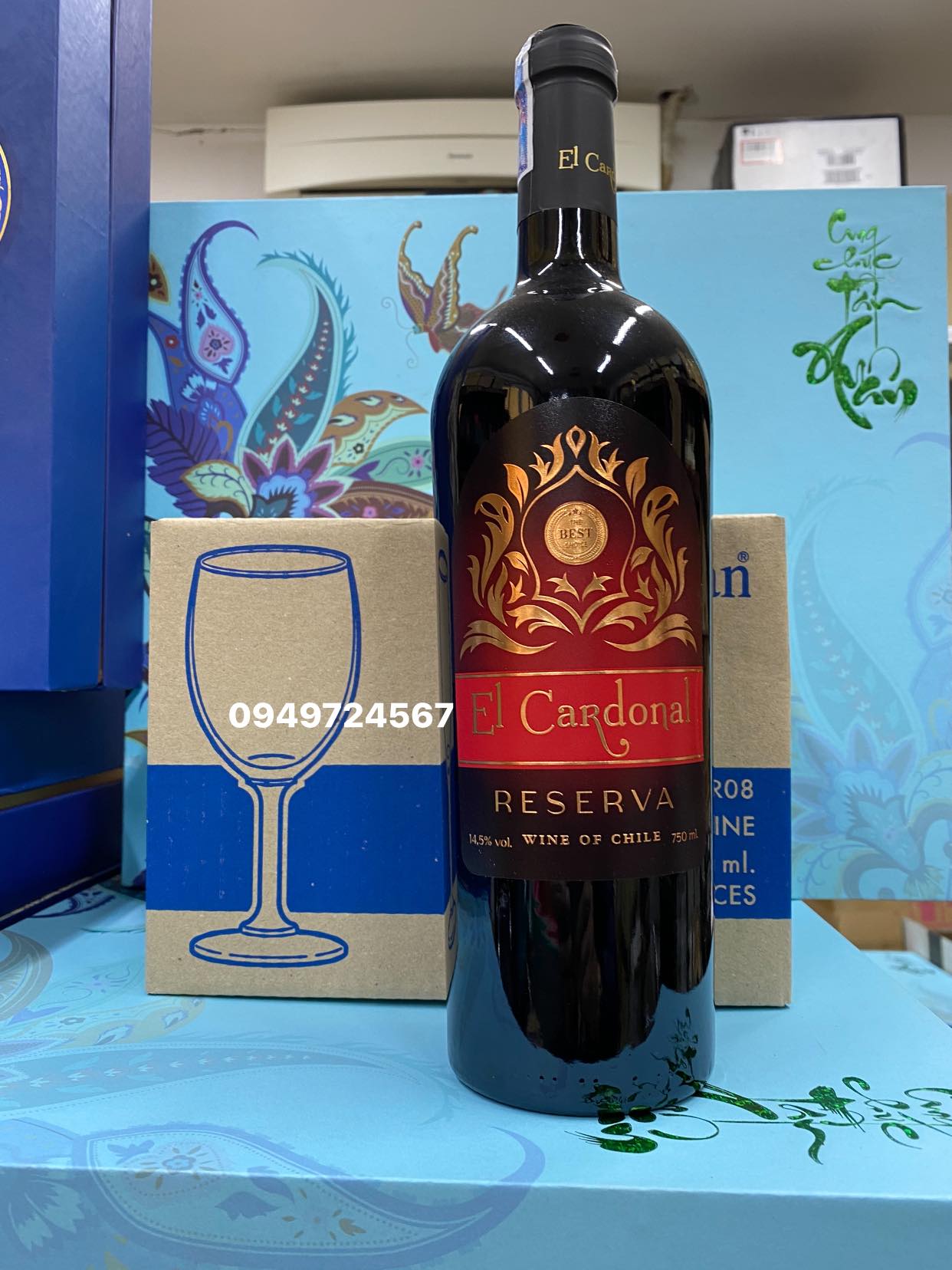 Rượu Vang EL Cardona Chile