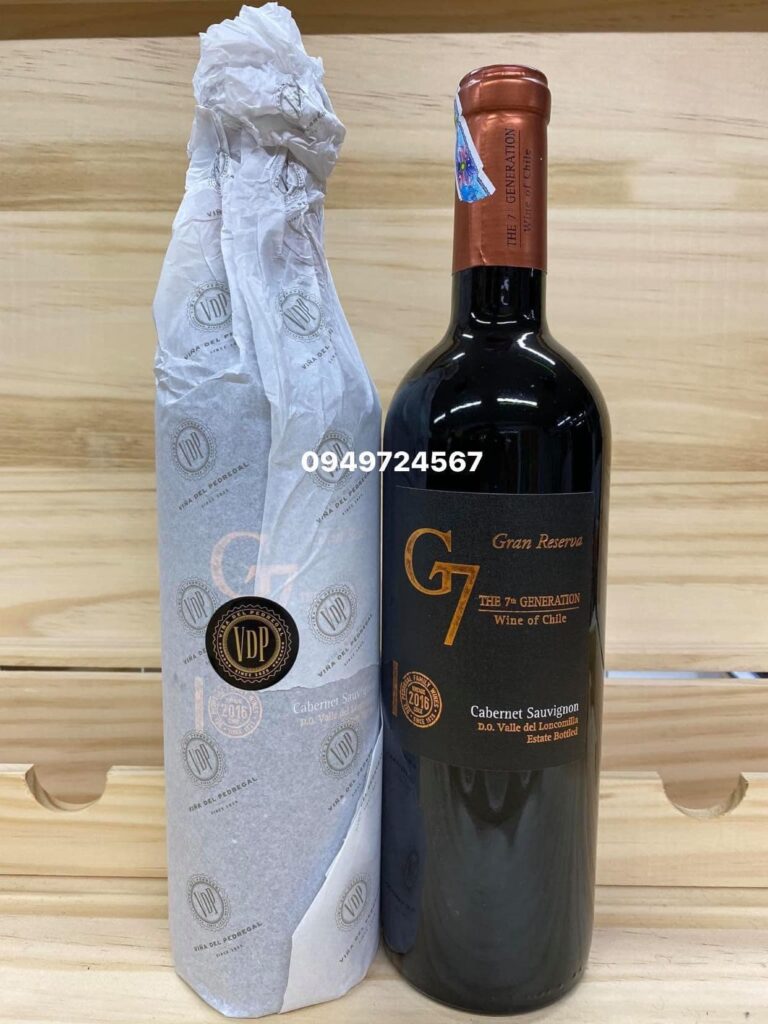 Rượu Vang Chile G7 Gran