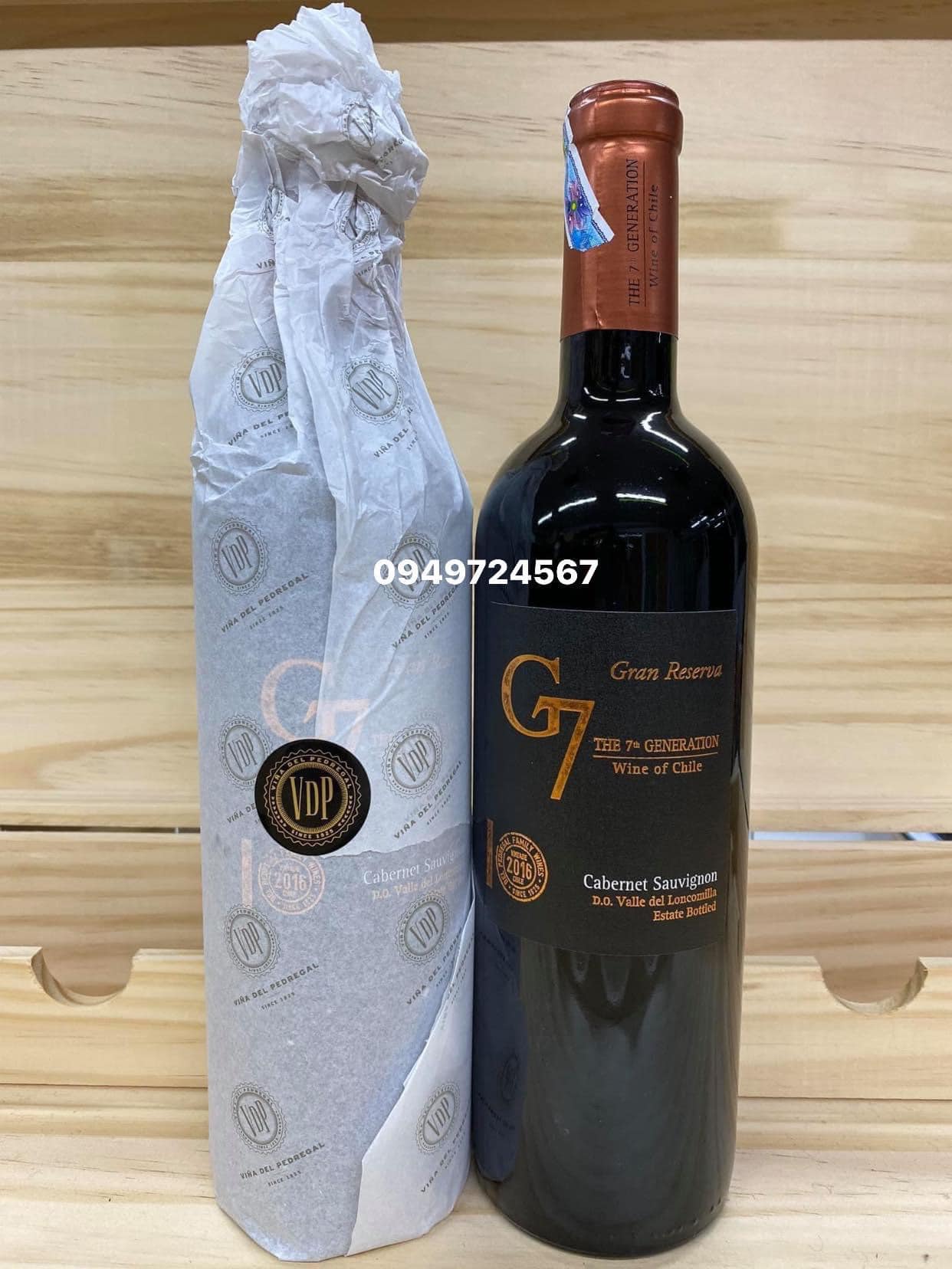 Rượu Vang Chile G7 Gran - Hình ảnh 1