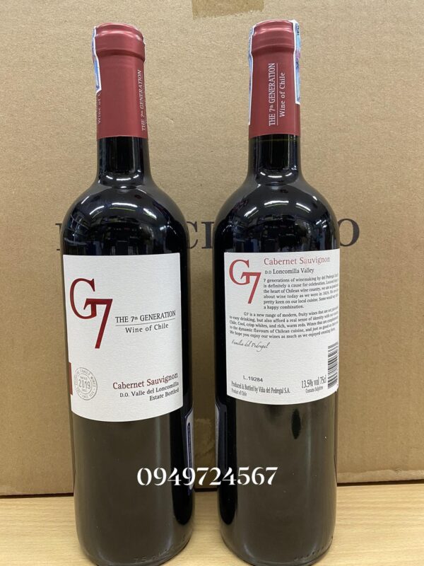 Rượu Vang Chile G7 The 7th Generation