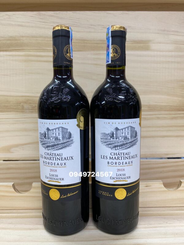 Rượu Vang Pháp Louis Les martineaux