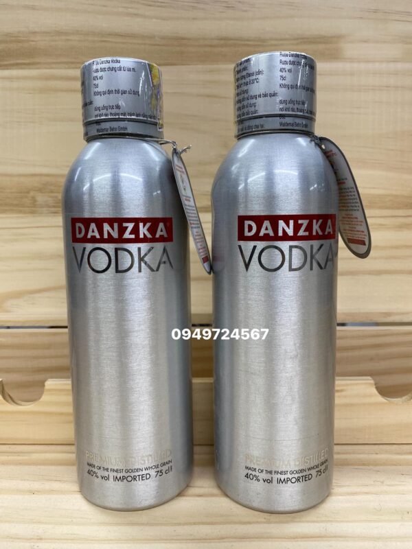 Rượu Vodka Danzka Nhôm 750ml