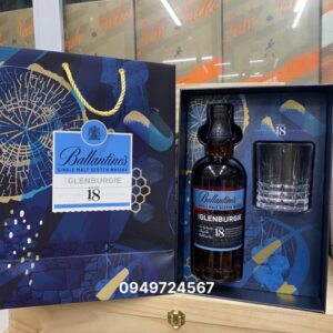 Rượu Ballantines 18 Hộp Quà Tết