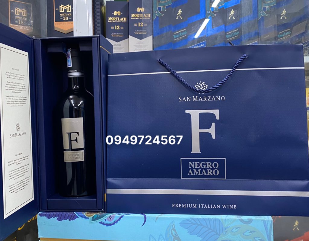 Rượu vang F Negro Amaro