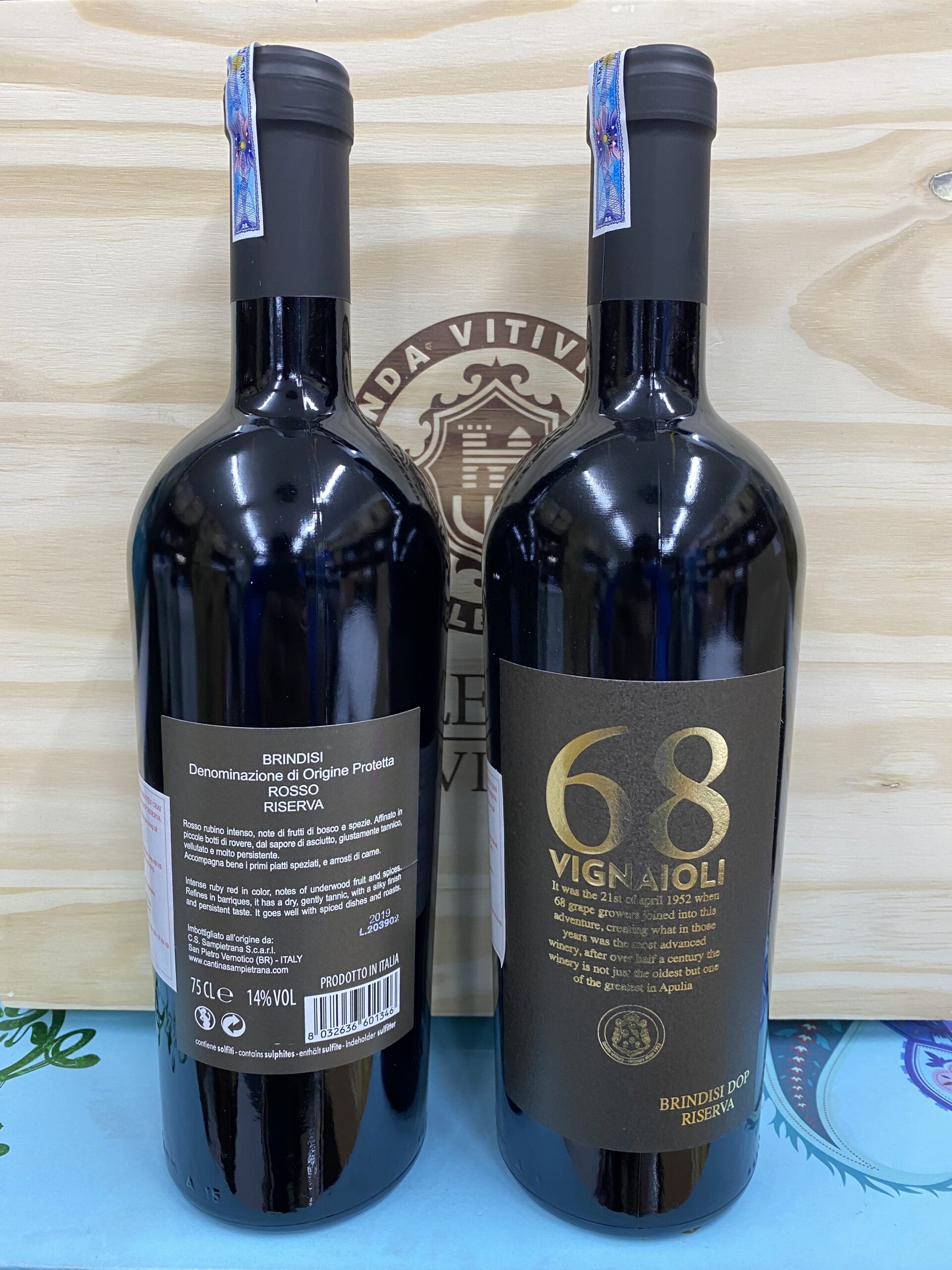 Rượu Vang Ý 68 Vignaioli - Hình ảnh 1