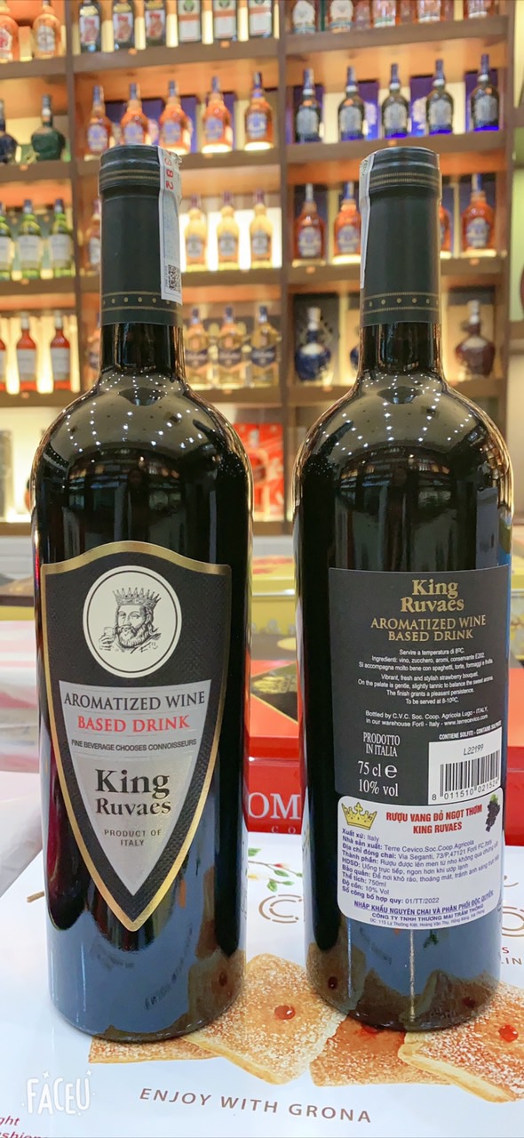 Rượu Vang King ruvaes ngọt