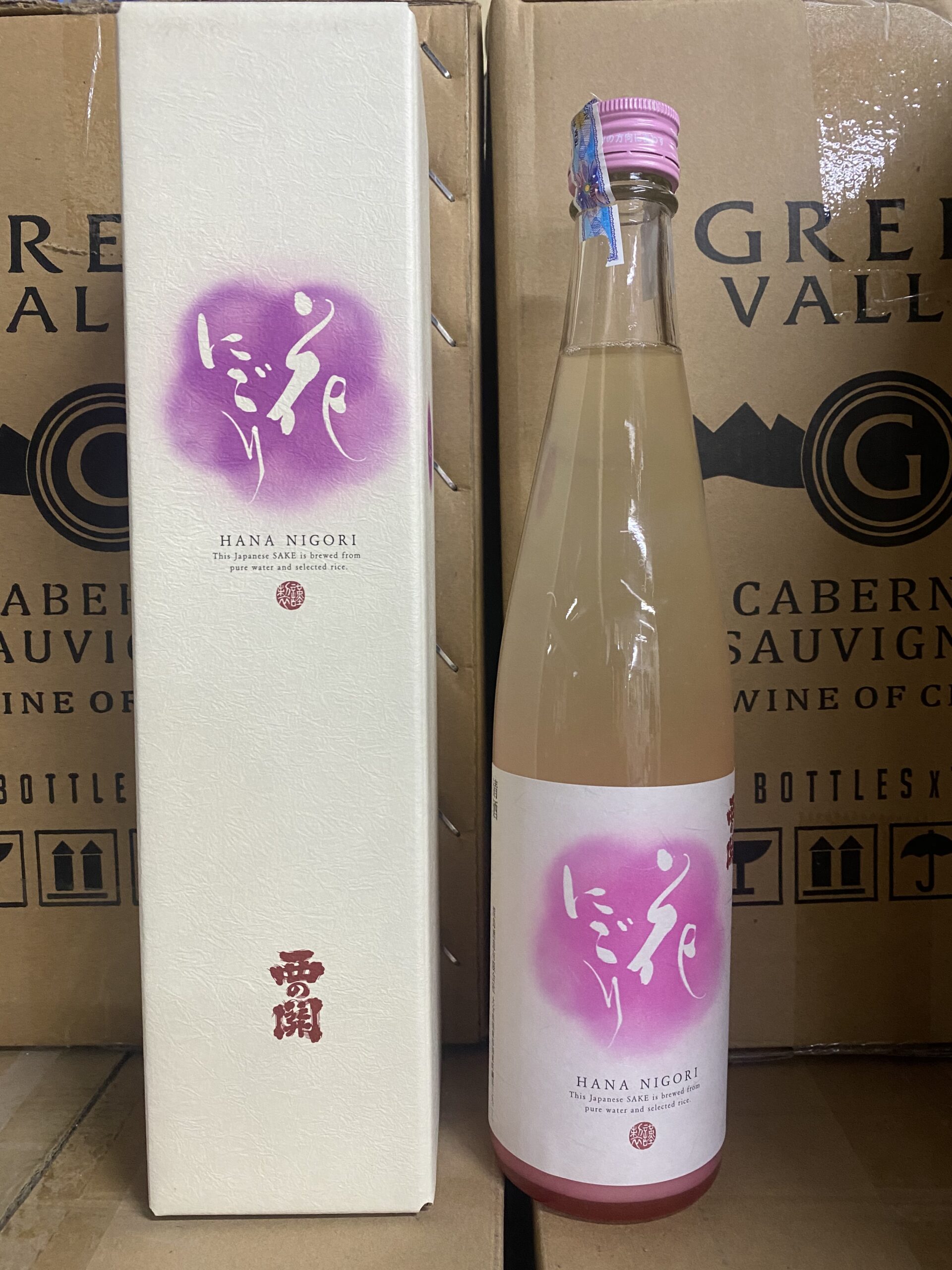 Rượu Sake Nhật Hana Nigori