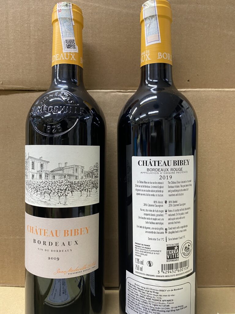 Rượu Vang Pháp Chateau Bibey