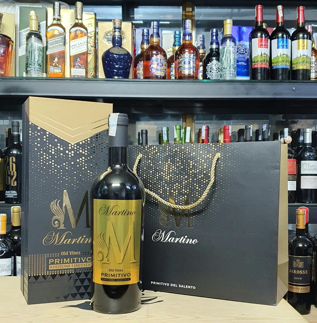 Rượu Vang M Martino quà biếu