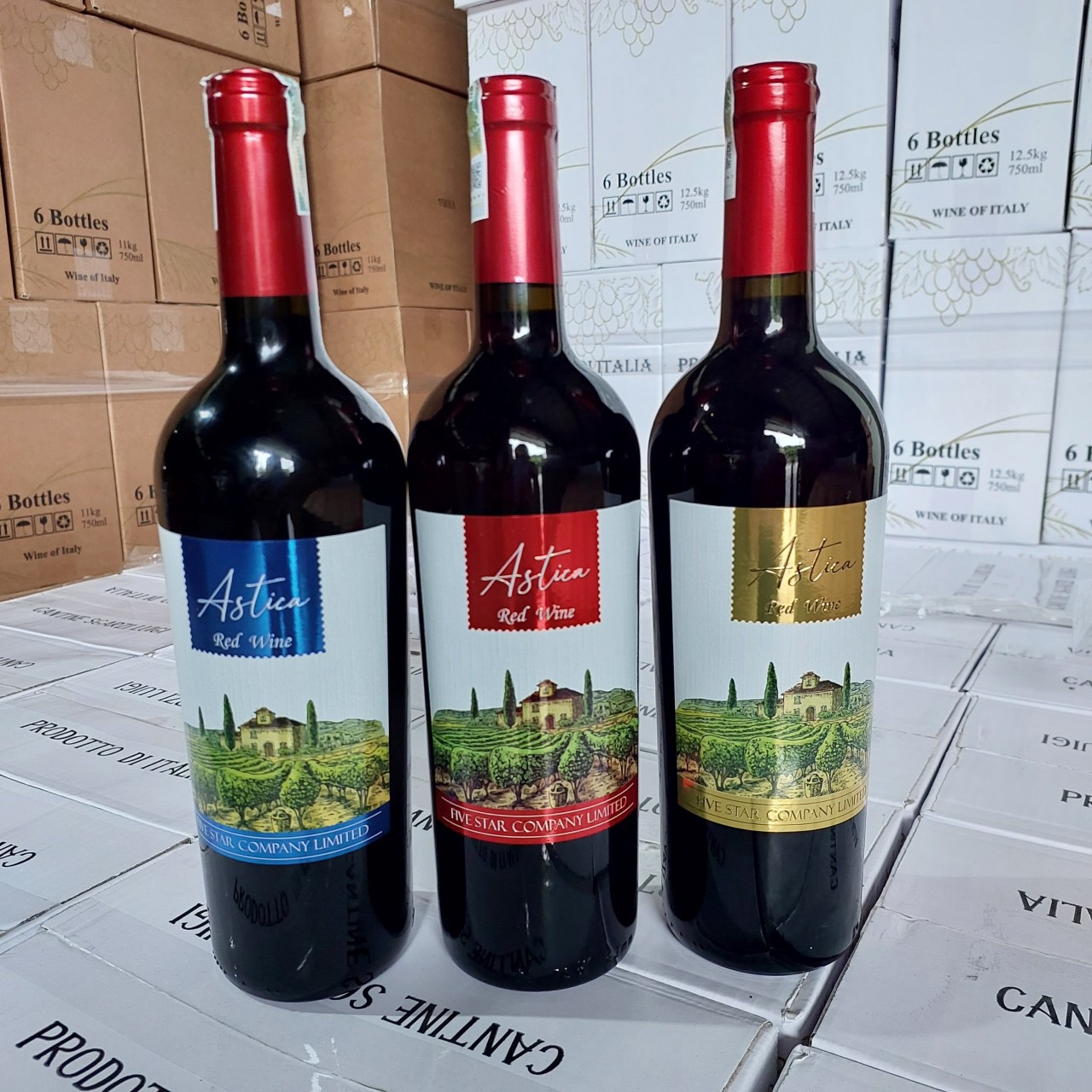 Rượu vang nội Astica