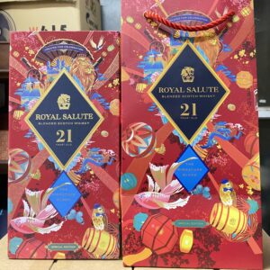 Chivas 21 Đỏ hộp quà tết 2024