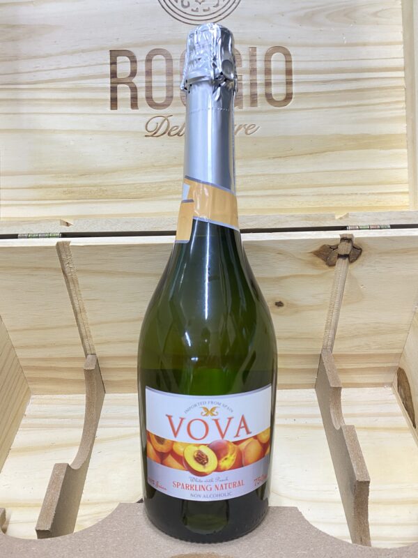 Rượu Vova Sparkling nổ 0 độ cồn ( Vị Đào )