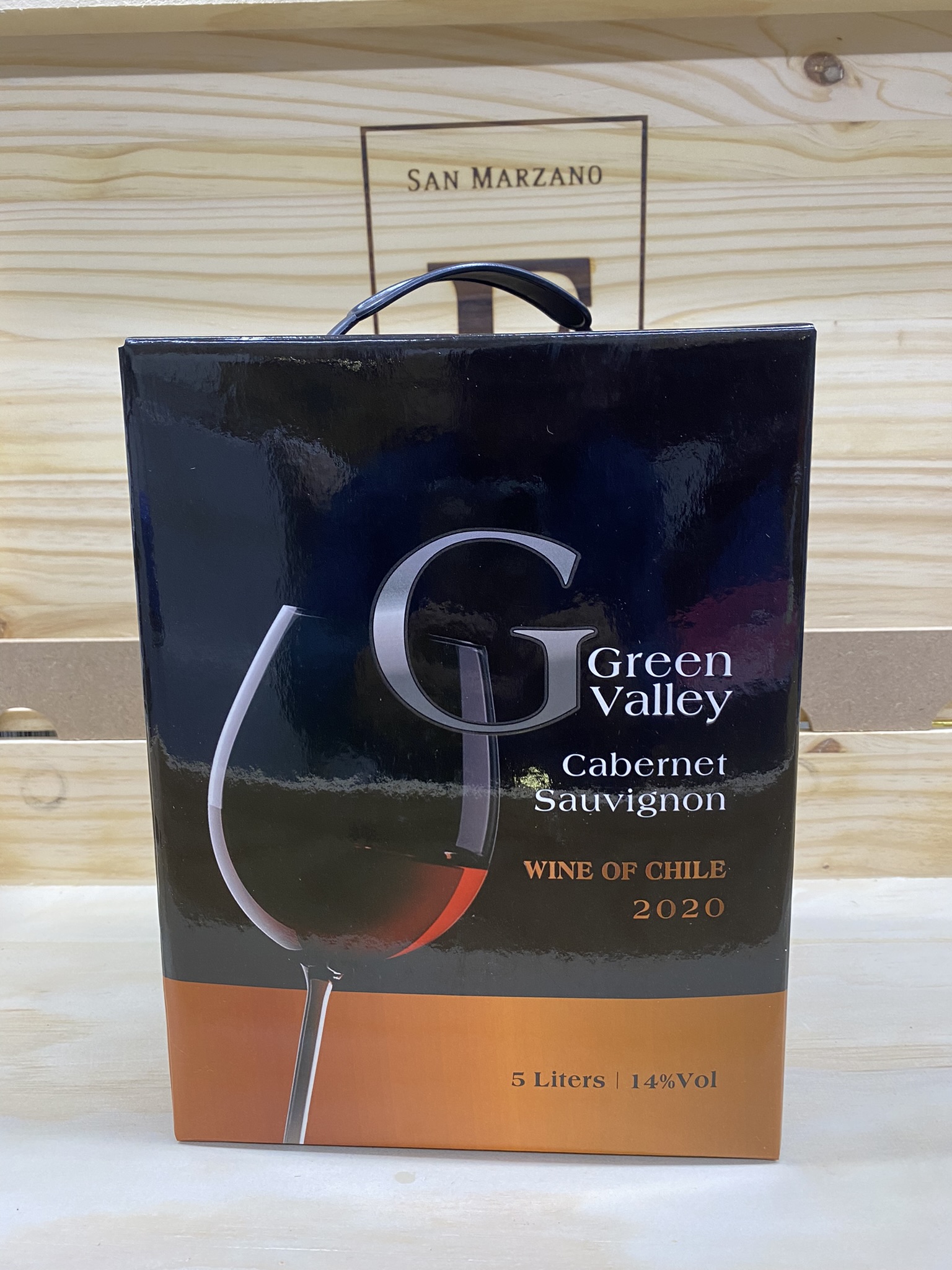 Rượu Vang bịch Chile Green valley 3 Lít