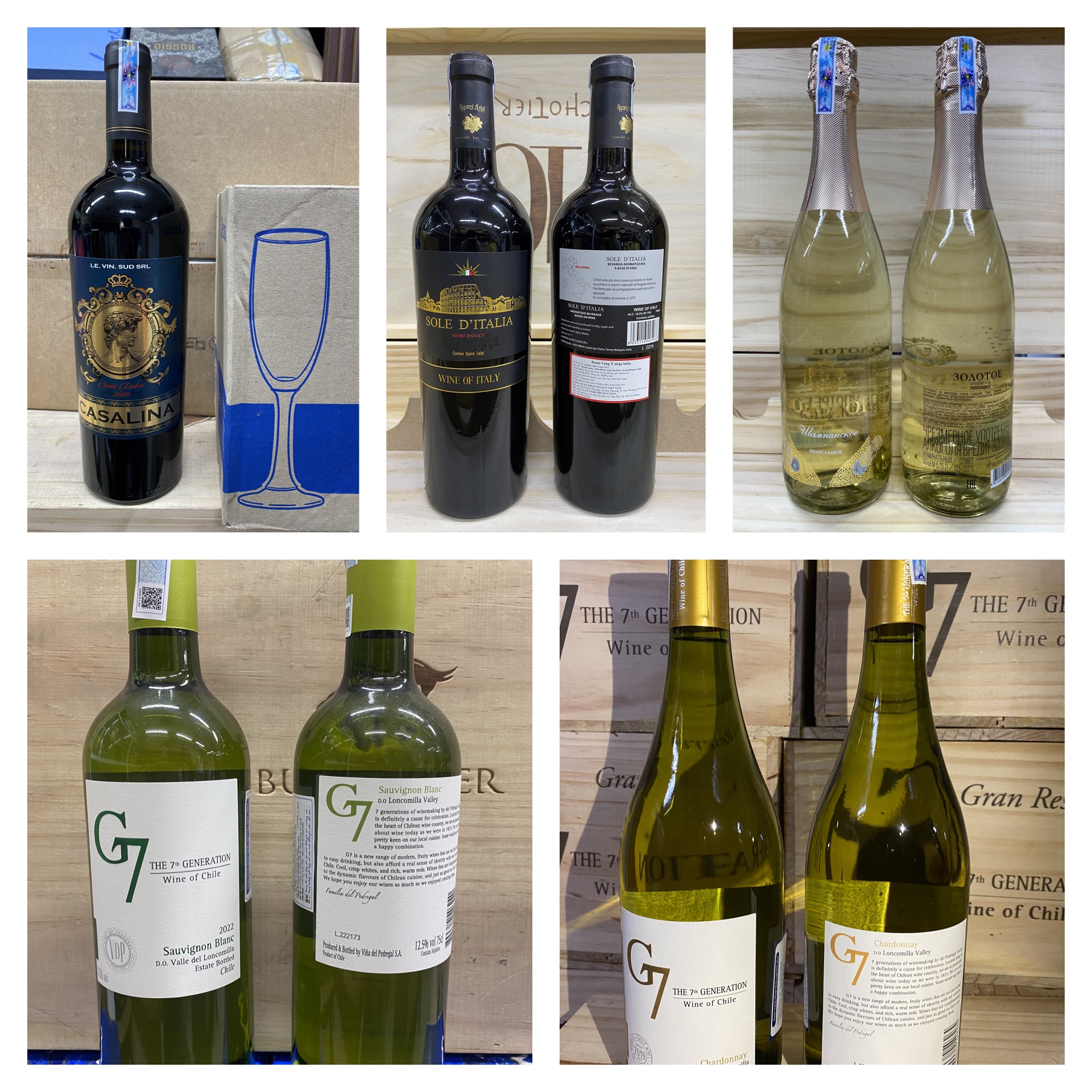 Những chai rượu vang tầm giá 200k