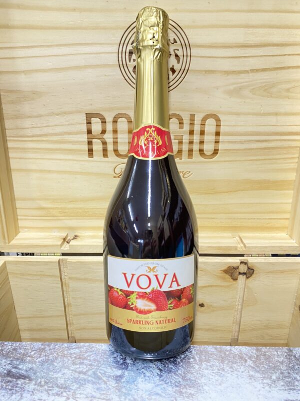 Rượu Vova Sparkling 0 nồng độ cồn ( Vị Dâu )