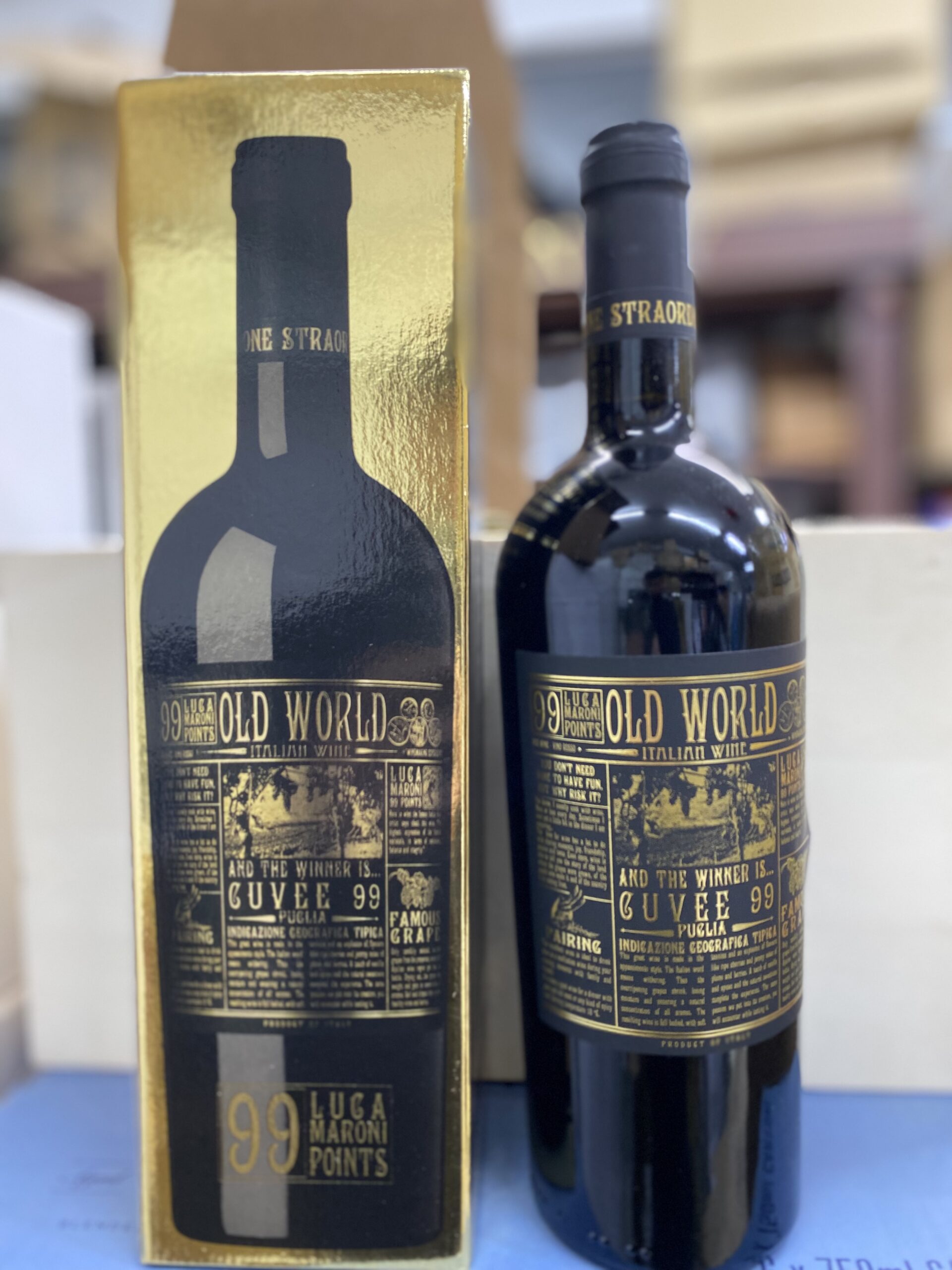 Rượu Vang Old World 99 điểm