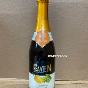 Rượu Vang Sparkling trắng Pure heaven Nho và Xoài 0 nồng độ cồn