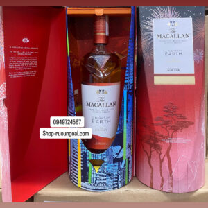 Rượu The Macallan Earth hộp quà biếu