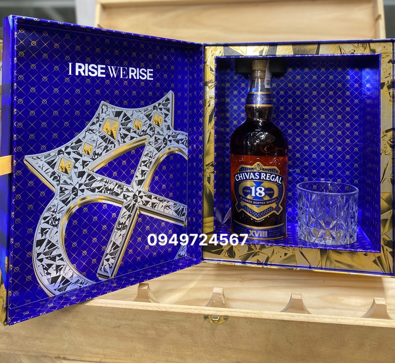 Rượu Chivas 18 Gold hộp quà biếu 2025