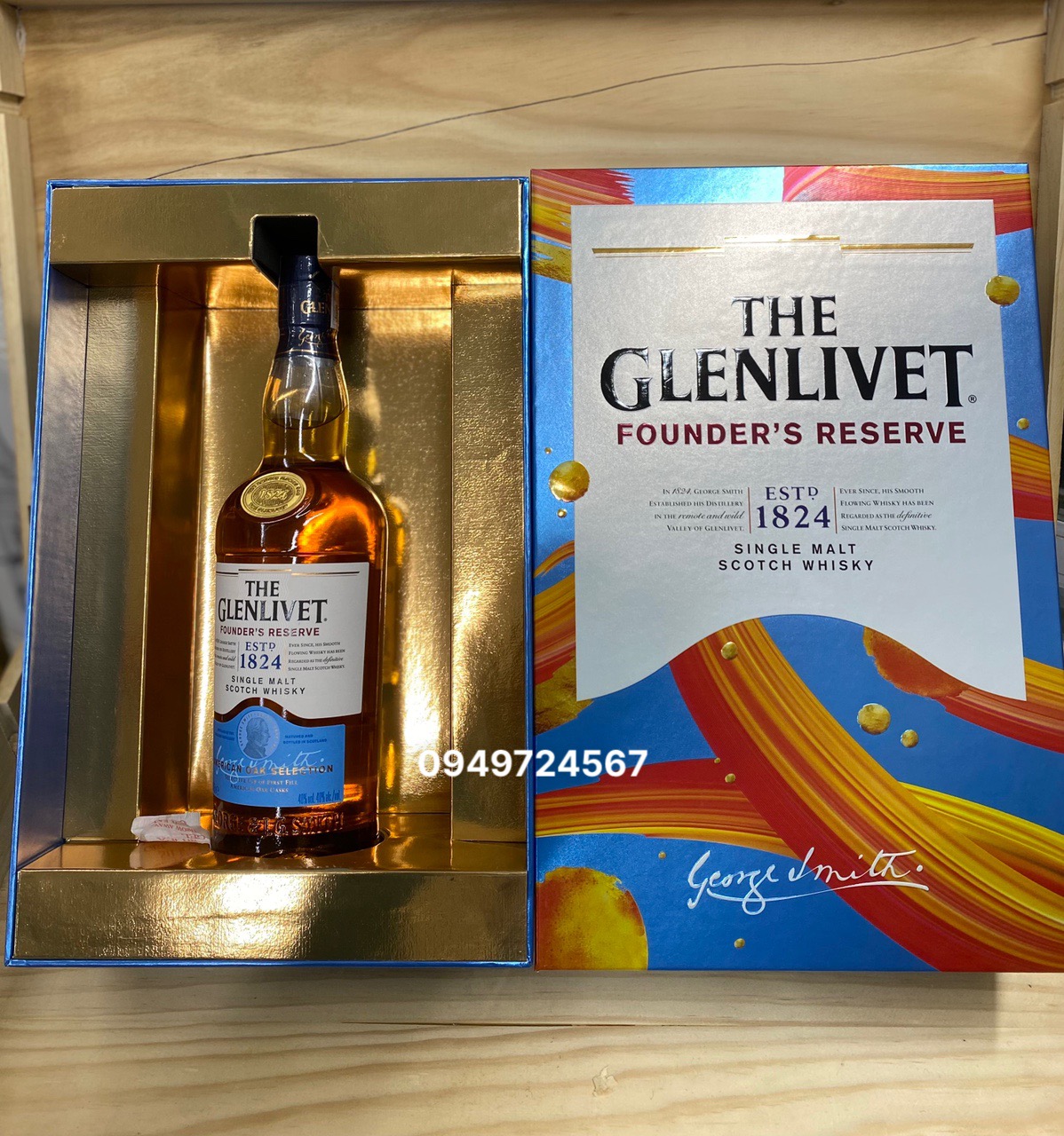 Rượu The Glenlivet hộp quà biếu 2025