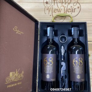 Set rượu vang 68 Vignaioli quà biếu