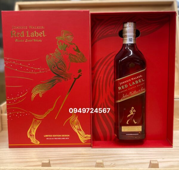 Rượu Johnnie Walker Red Quà biếu 2025