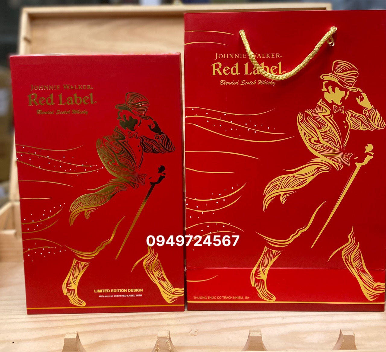 Rượu Johnnie Walker Red Quà Biếu Mới Nhất 2027