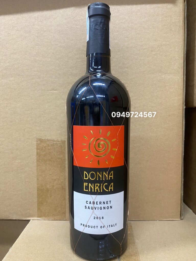 Rượu Vang Donna Enrica ( Mặt trời lưới )