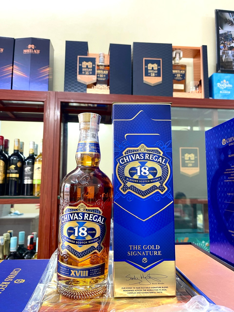 Rượu Chivas 18 Gold New mẫu mới