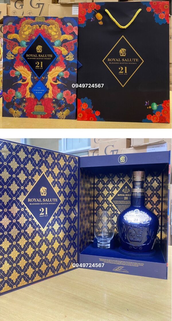 Set Rượu Royal Salute 21( Chivas 21) Quà Biếu 2026