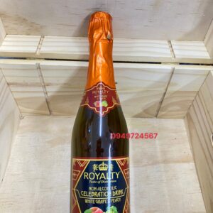 Rượu Vang Sparkling Royalty 0 nồng độ ( Vị Quả Đào )