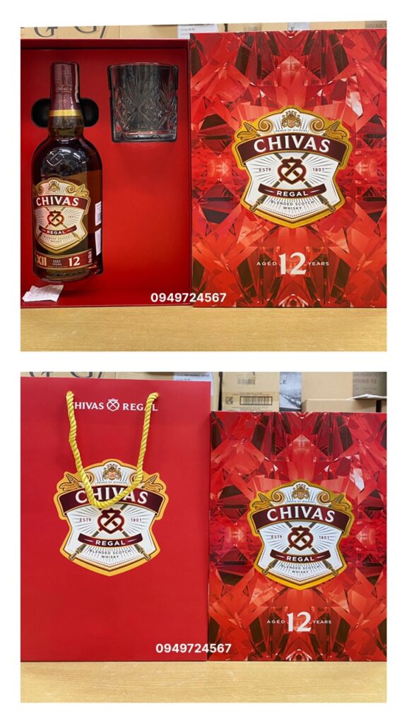 Set Rượu Chivas Regal 12 Quà Biếu 2026