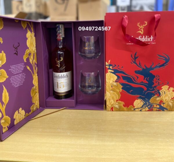 Set Rượu Glenfiddich 15 Quà biếu 2026