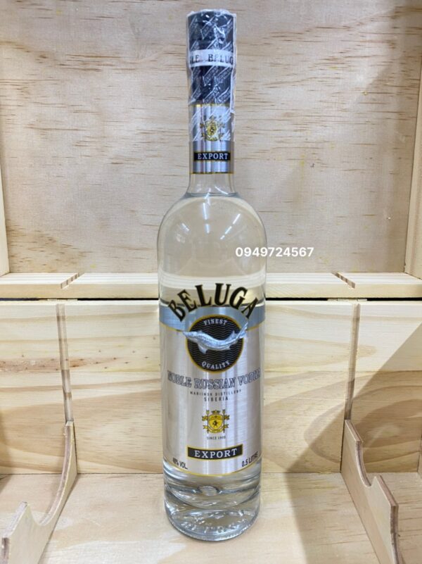 Rượu Vodka Beluga Con Cá Hồi 500ml 40%
