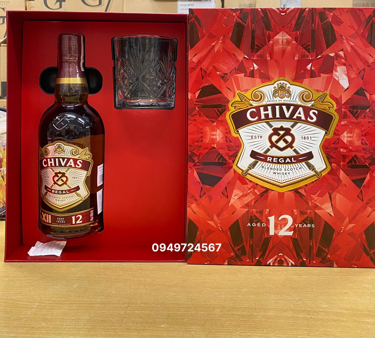 Chivas 12 Hộp Quà Mới Nhất 2027