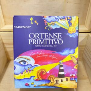 Rượu Vang Bịch Ý Ortense 2250ml