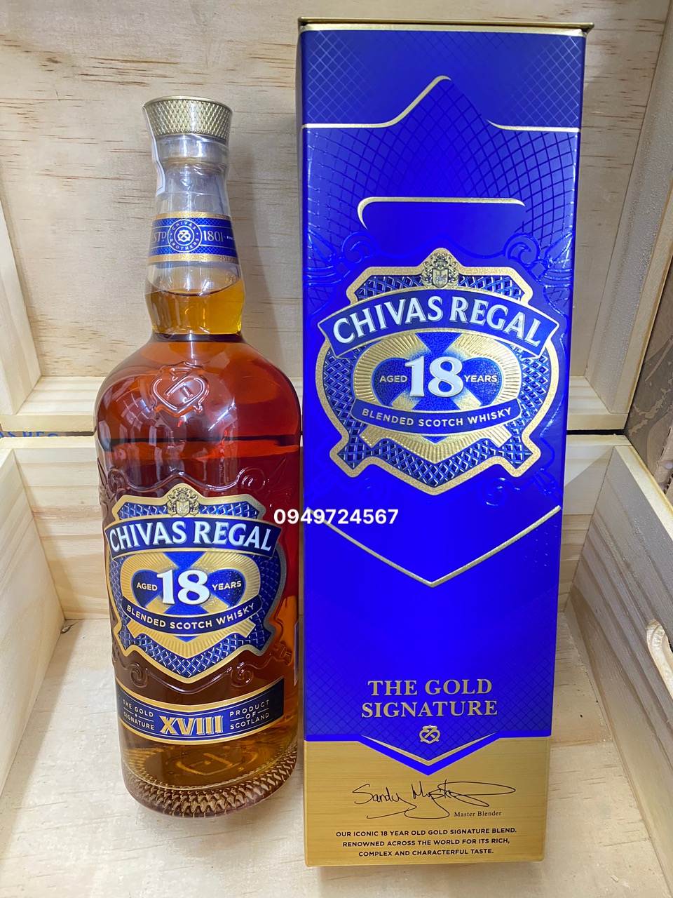 Rượu Chivas 18 New Look 1000ml